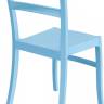 Стул пластиковый Tiffany голубой 450х510х850 мм