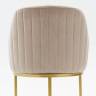 Стул Amely Beige / Gold