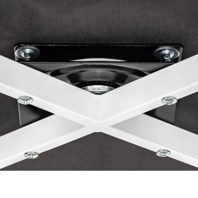 Стул Leset Вайд 360 (поворотный механизм) Персиковый Белый