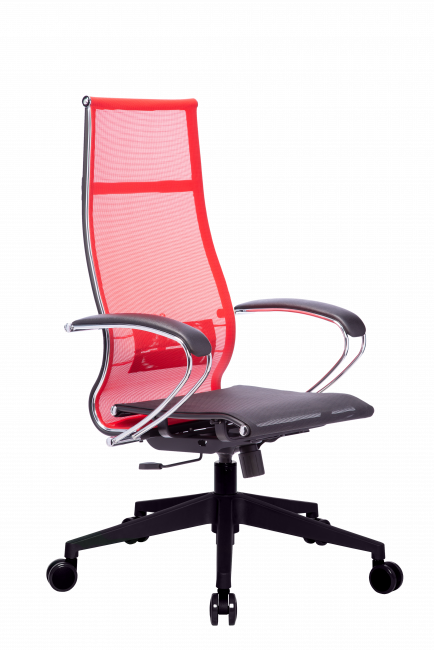 Кресло МЕТТА-7(MPRU)/подл.131/осн.002, красный