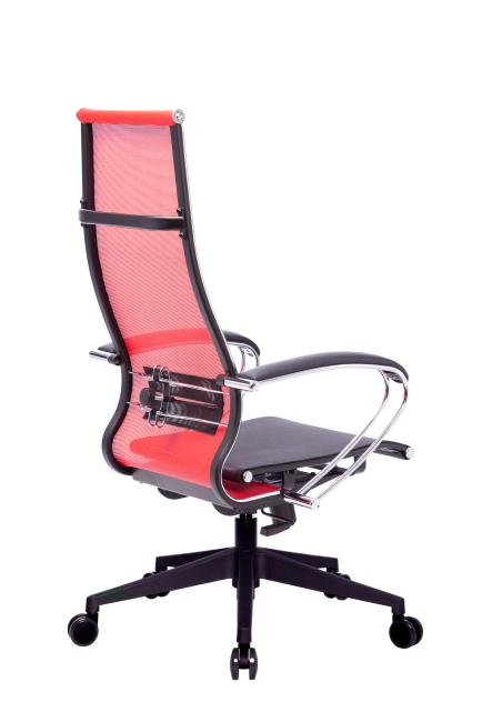 Кресло МЕТТА-7(MPRU)/подл.131/осн.002, красный