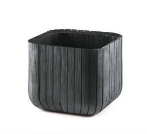 Кашпо Куб M (Keter cube planter M) графит