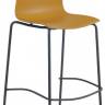 Стул пластиковый барный X-Treme BSL Pro антрацит, темно-желтый 520х520х1100 мм