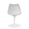 Стул TULIP FASHION CHAIR (mod.109) / 1 шт. в упаковке металл/пластик/PU, 48 x 55 x 81см, белый / белый белый металл/пластик/PU Стул TULIP FASHION CHAIR (mod.109) / 1 шт. в упаковке металл/пластик/PU, 48 x 55 x 81см, белый / белый белый металл/пластик/PU