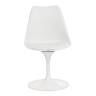 Стул TULIP FASHION CHAIR (mod.109) / 1 шт. в упаковке металл/пластик/PU, 48 x 55 x 81см, белый / белый белый металл/пластик/PU Стул TULIP FASHION CHAIR (mod.109) / 1 шт. в упаковке металл/пластик/PU, 48 x 55 x 81см, белый / белый белый металл/пластик/PU