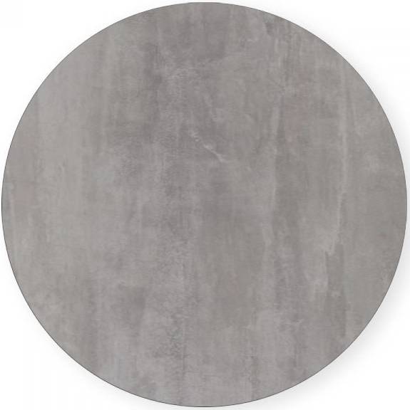 Столешница круглая Solid Compact Ø690 цемент Ø690х12 мм