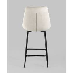 Стул полубарный Флекс велюр бежевый 2 шт.