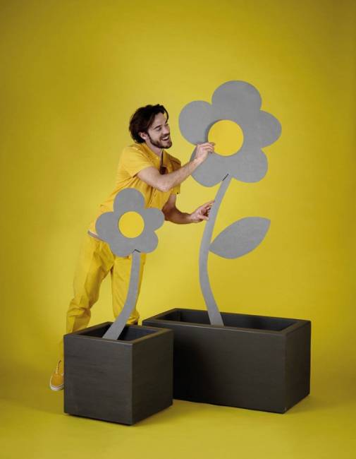 Кашпо пластиковое Quadra Standard 550х550х560 мм