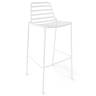 Стул металлический барный Link белый 460х420х960 мм