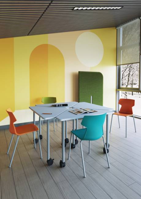 Стул пластиковый Tema Air 6 440х480х800 мм