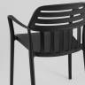 Стул Siena пластик черный