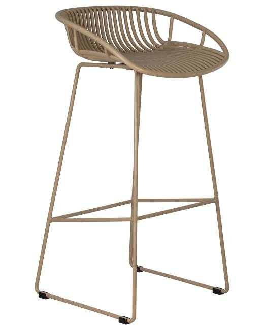 Набор 4 шт Стул барный DOBRIN FRANK, бежевый