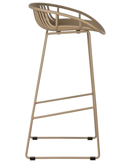 Набор 4 шт Стул барный DOBRIN FRANK, бежевый