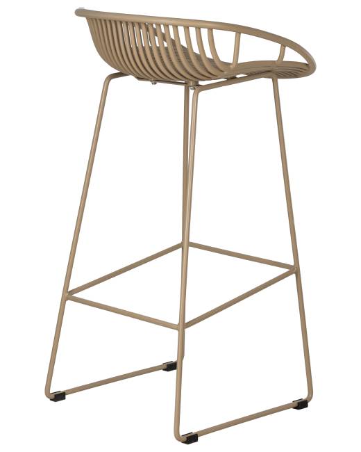 Набор 4 шт Стул барный DOBRIN FRANK, бежевый
