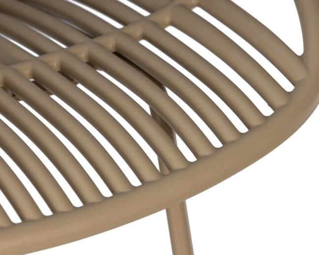 Набор 4 шт Стул барный DOBRIN FRANK, бежевый