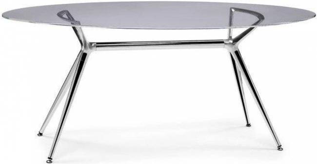 Стол стеклянный обеденный Scab Design, Metropolis