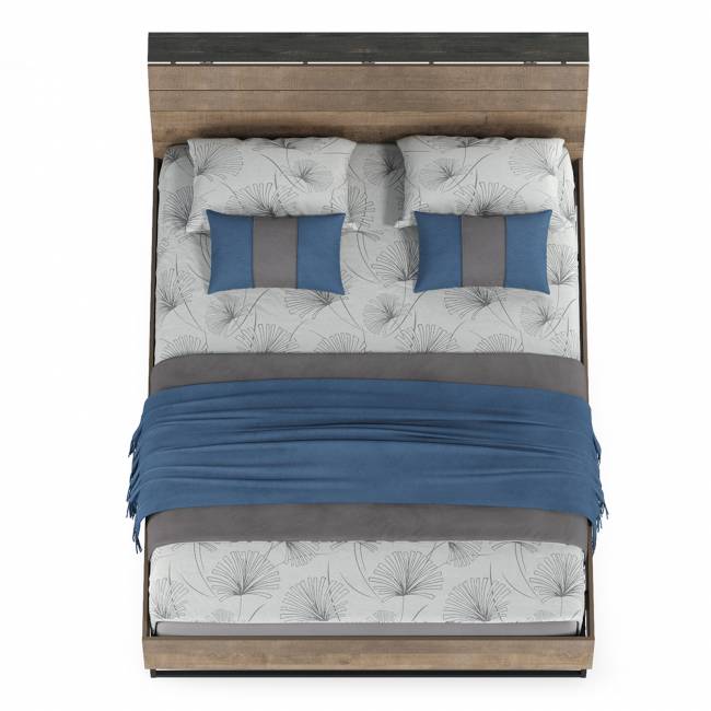 Кровать 1600 Трувор 11.34 цвет дуб гранж песочный/интра