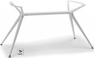 Подстолье металлическое двойное Metropolis L белый 1200х620х740 мм