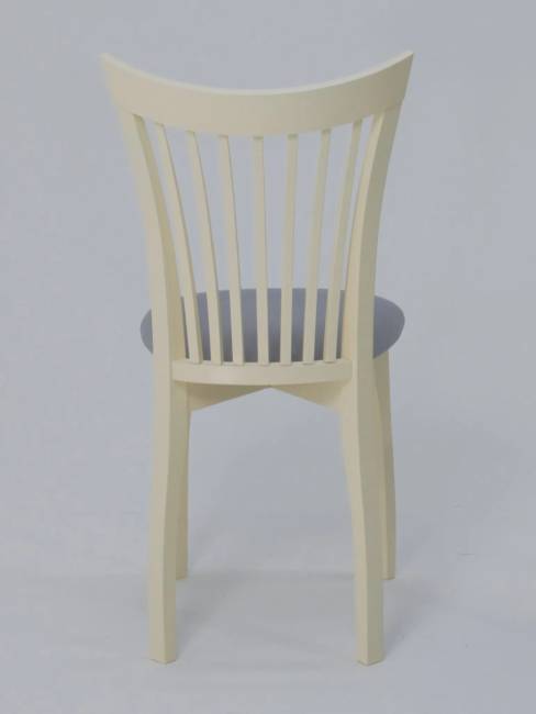 Стул Миранда, Слоновая кость/Серый