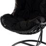 Подвесное кресло из ротанга CAND BLACK