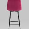 Стул полубарный Джанго велюр винный 2 шт.
