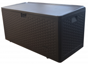 Стол-сундук Кейт пластик 110*55 см 276 л коричневый