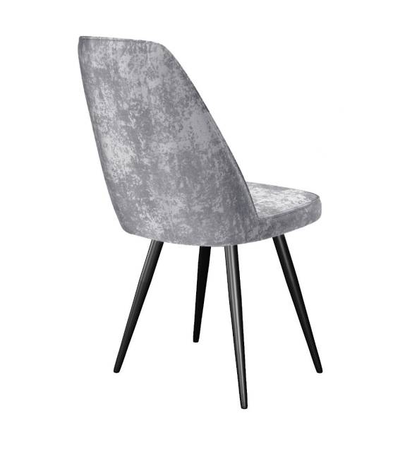 Стул DikLine 327 поворотный M13 светло-серый, ножки черные