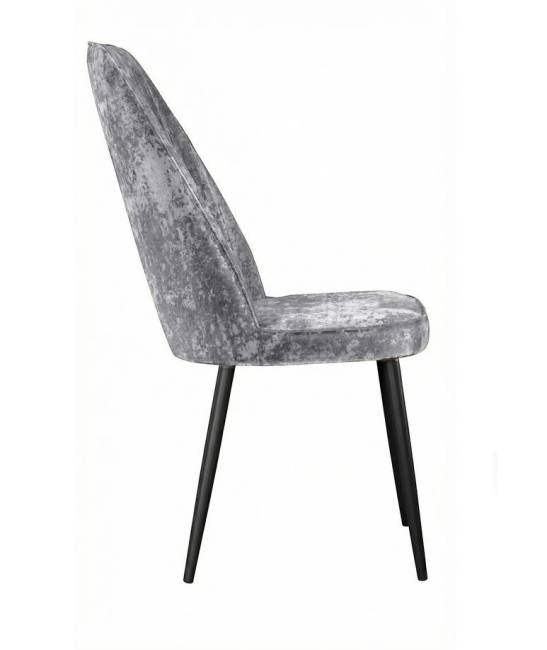 Стул DikLine 327 поворотный M13 светло-серый, ножки черные