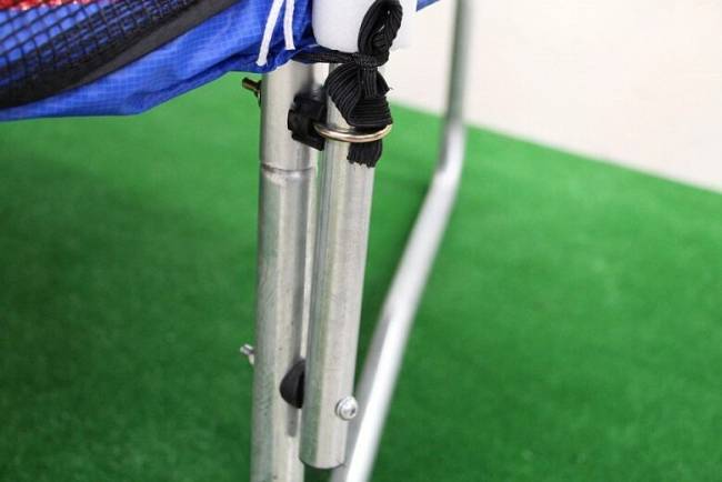 Батут Sundays Acrobat-D465 (с сеткой, разноцветный)