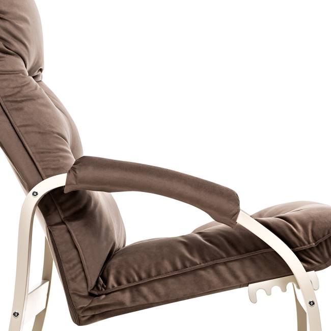 Кресло-трансформер Leset Левада Слоновая кость V23 молочный шоколад