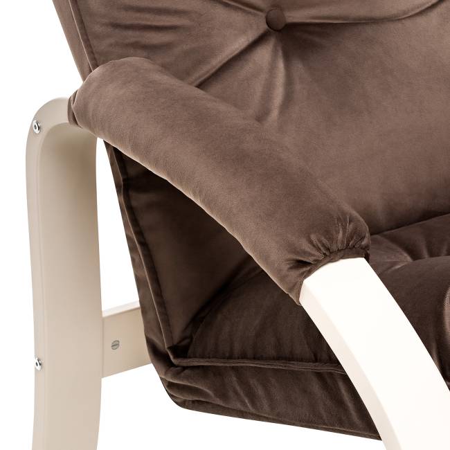 Кресло-трансформер Leset Левада Слоновая кость V23 молочный шоколад