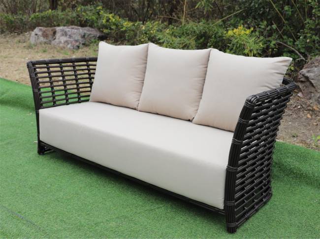 "Валенсия" диван из искусственного ротанга трехместный, цвет бронзовый "Валенсия" диван из искусственного ротанга трехместный, цвет бронзовый