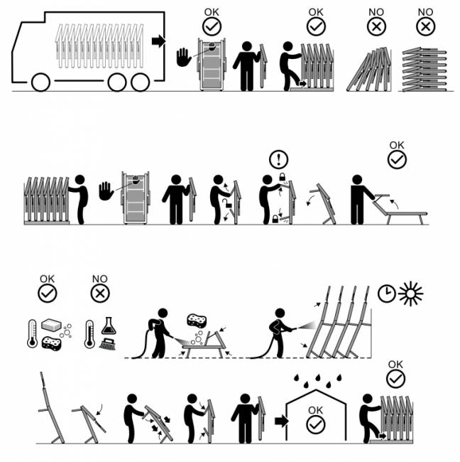 Шезлонг-лежак металлический 501 Relax серебристый 1820х730х400 мм Шезлонг-лежак металлический 501 Relax серебристый 1820х730х400 мм
