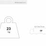 Стол пластиковый обеденный Tables белый 1800х900х730 мм