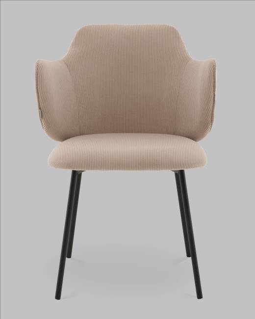 Стул Джиннет велюр бежевый
