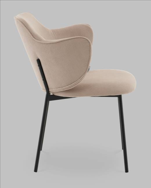 Стул Джиннет велюр бежевый