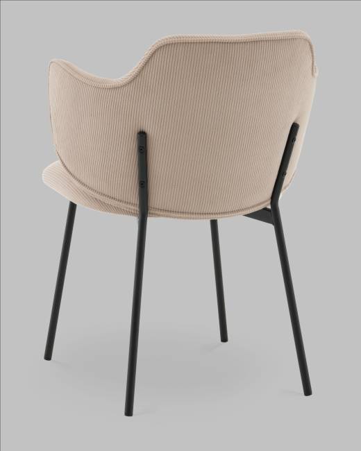 Стул Джиннет велюр бежевый