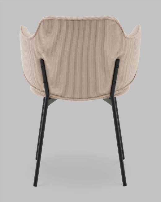 Стул Джиннет велюр бежевый