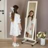 Зеркало напольное BeautyStyle 27 слоновая кость 135 см х 42,5 см