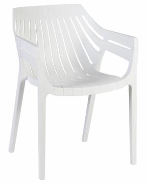 Стул обеденный LMZL-PP707, цвет белый