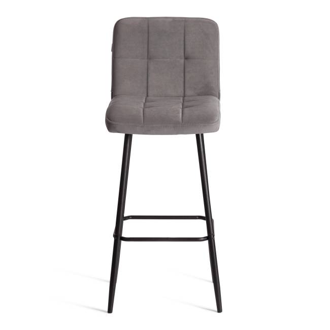Барный стул Medeo/Медео велюр, серый, 29, 45х56х113 см серый велюр Барный стул Medeo/Медео велюр, серый, 29, 45х56х113 см серый велюр