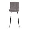 Барный стул Medeo/Медео велюр, серый, 29, 45х56х113 см серый велюр Барный стул Medeo/Медео велюр, серый, 29, 45х56х113 см серый велюр