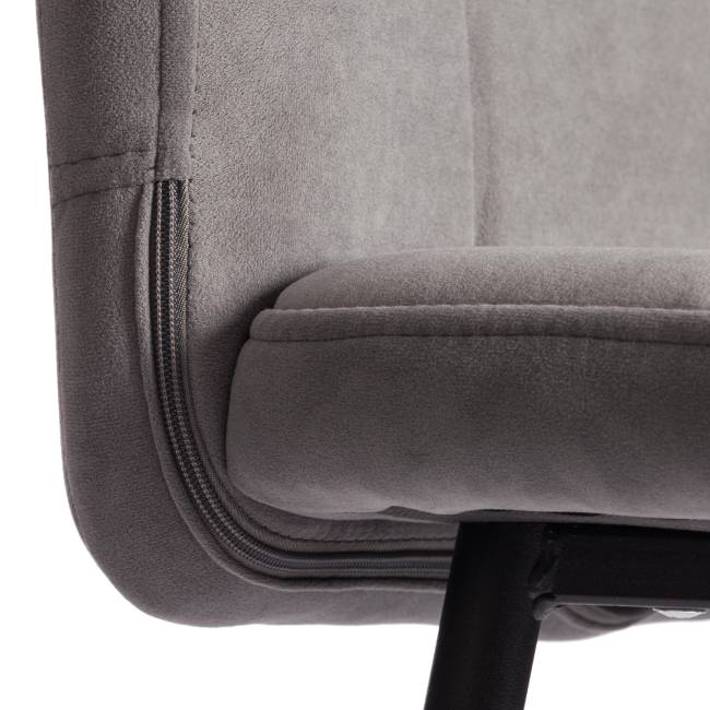 Барный стул Medeo/Медео велюр, серый, 29, 45х56х113 см серый велюр Барный стул Medeo/Медео велюр, серый, 29, 45х56х113 см серый велюр