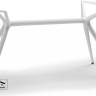 Подстолье металлическое двойное Metropolis L белый 1060х620х740 мм