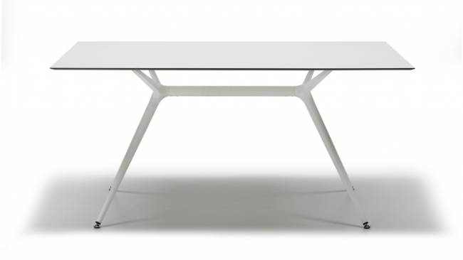 Подстолье металлическое двойное Metropolis L белый 1060х620х740 мм