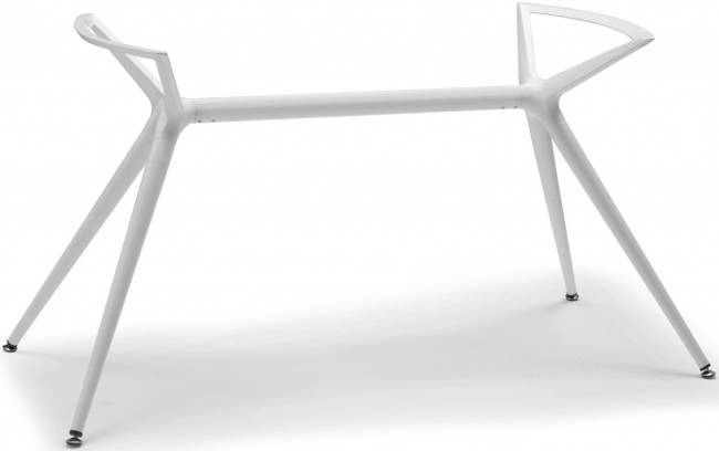 Подстолье металлическое двойное Metropolis L белый 1060х620х740 мм