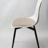 Стул Туссе чёрный /белый, бежевый
