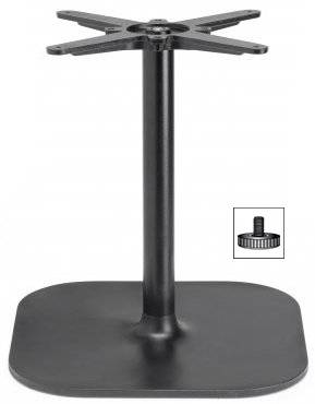 Подстолье металлическое Rhino черный 460х460х500 мм