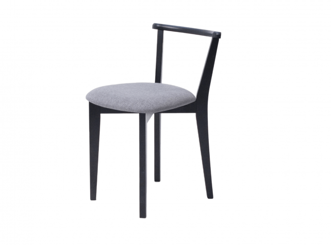 Стул Франк ПМ чёрный/серый