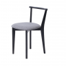 Стул Франк ПМ чёрный/серый